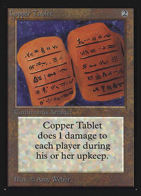 Copper Tablet 239