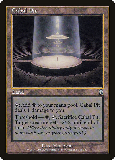 Cabal Pit 315