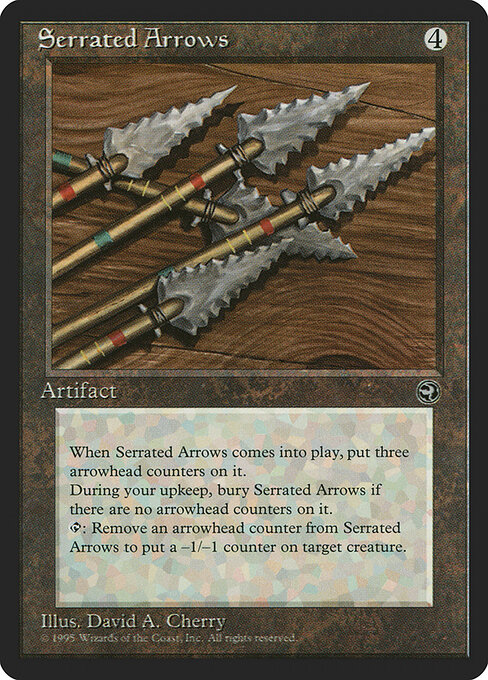 Serrated Arrows 110