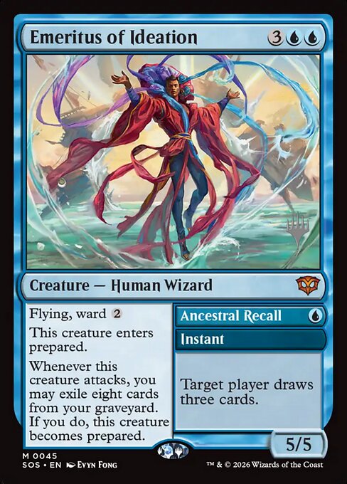 Emeritus of Ideation // Ancestral Recall 45p