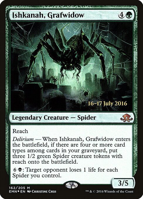 Ishkanah, Grafwidow 162s