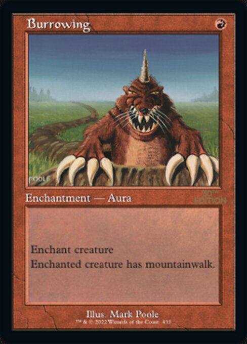Burrowing 432