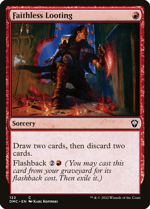 Faithless Looting 122