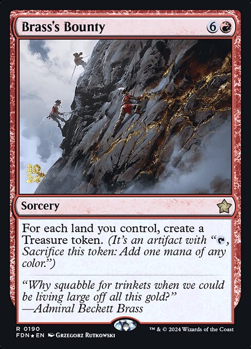 Brass's Bounty 190s