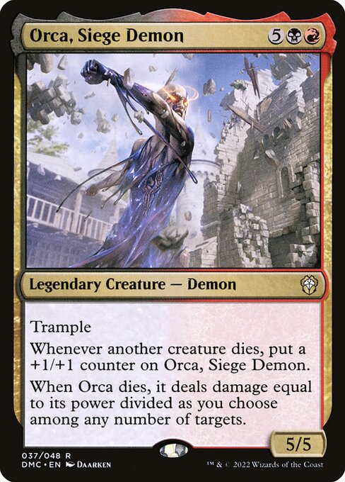 Orca, Siege Demon 37
