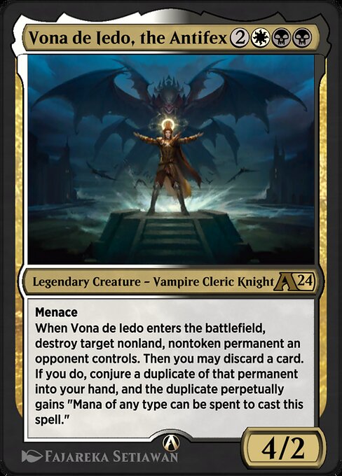 Vona de Iedo, the Antifex 28