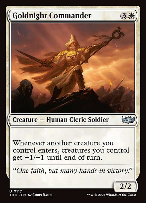 Goldnight Commander 117