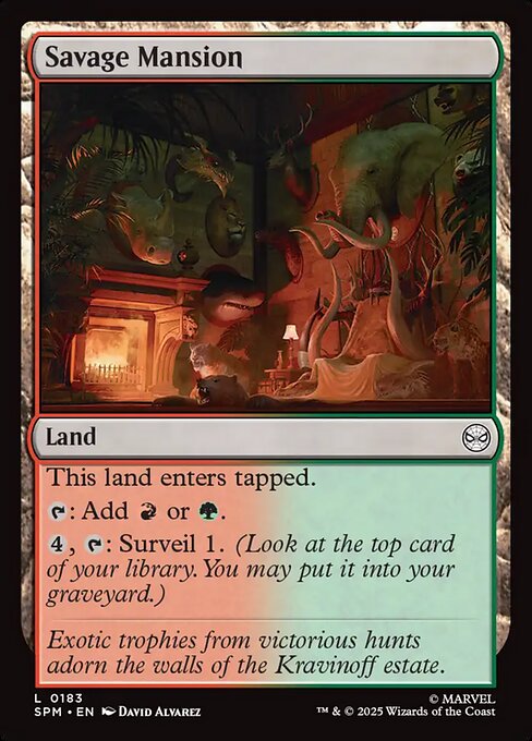 Savage Mansion 183