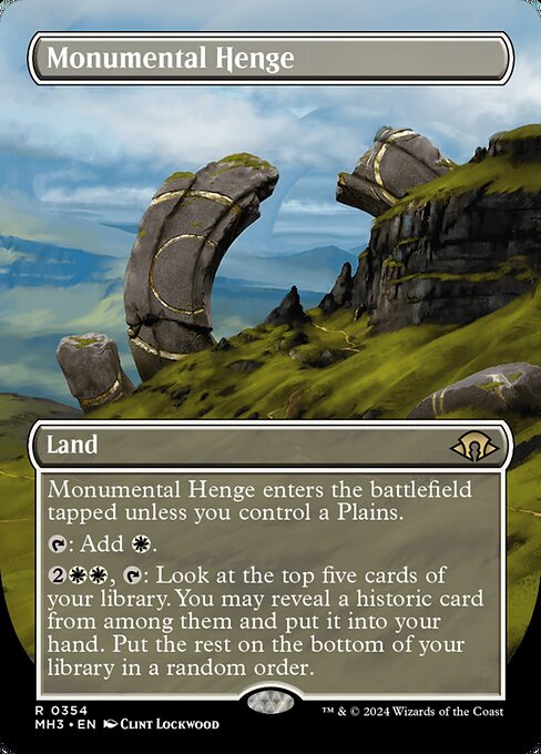 Monumental Henge 354