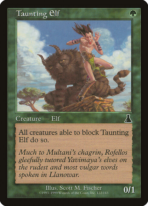 Taunting Elf 122