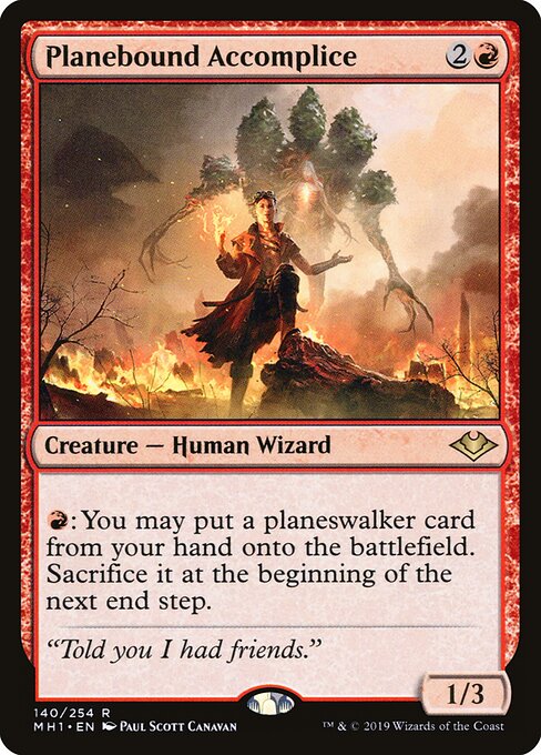 Planebound Accomplice 140