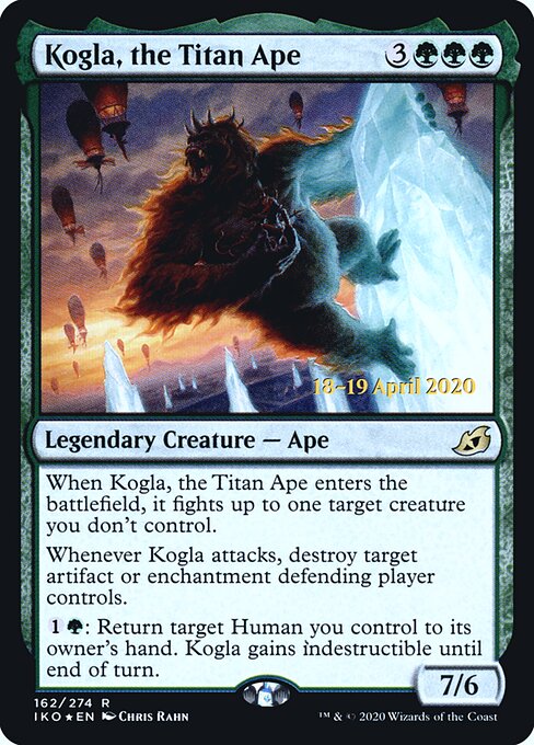 Kogla, the Titan Ape 162s