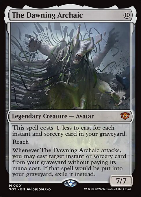 The Dawning Archaic 1p