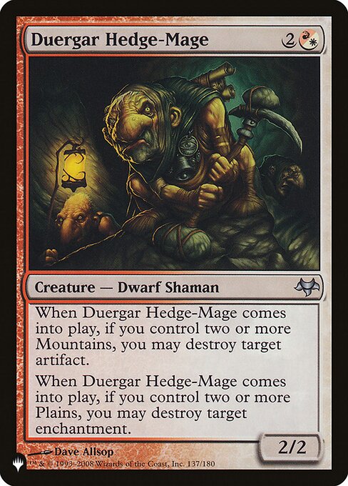 Duergar Hedge-Mage EVE-137