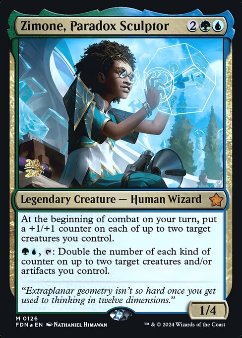 Zimone, Paradox Sculptor 126s