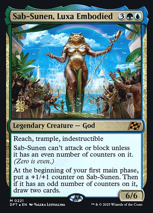 Sab-Sunen, Luxa Embodied 221s