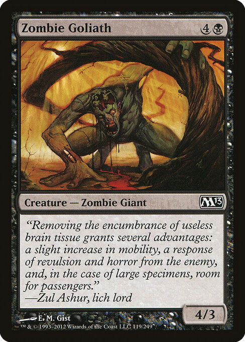 Zombie Goliath 119