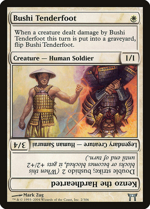 Bushi Tenderfoot // Kenzo the Hardhearted 2