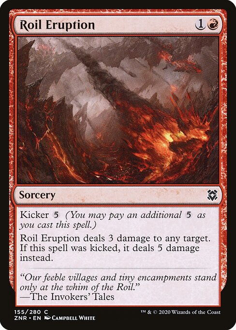 Roil Eruption 155