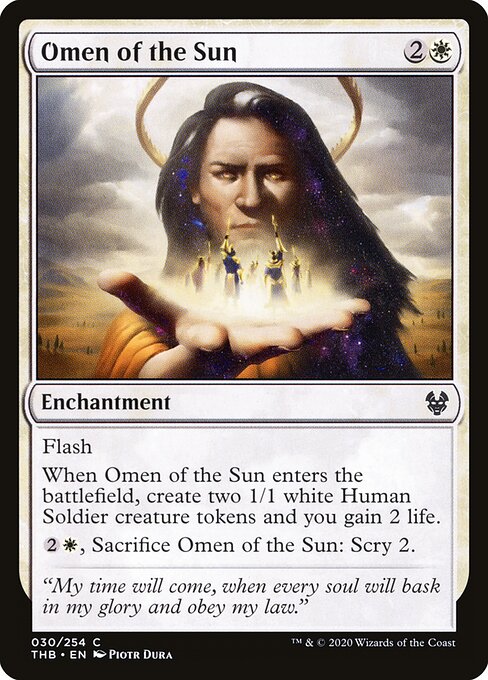 Omen of the Sun 30