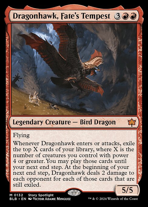 Dragonhawk, Fate's Tempest 132