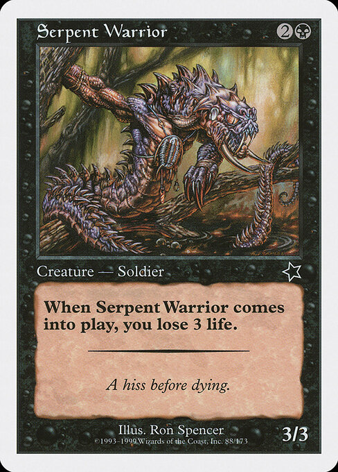 Serpent Warrior 88