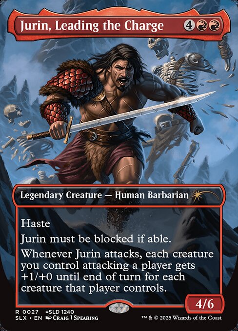 Jurin, Leading the Charge 27