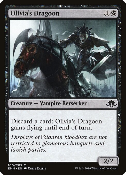 Olivia's Dragoon 100