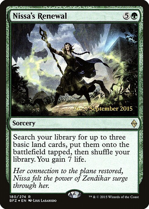Nissa's Renewal 180s