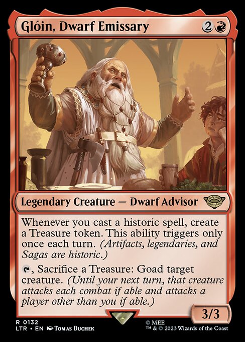Glóin, Dwarf Emissary 132