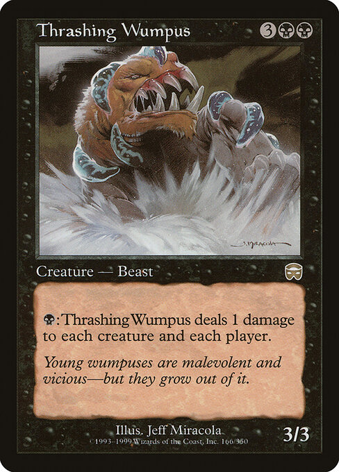 Thrashing Wumpus 166