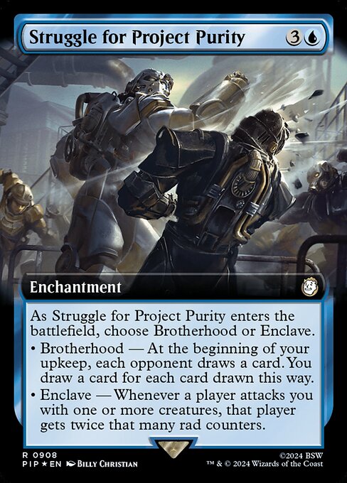 Struggle for Project Purity 908