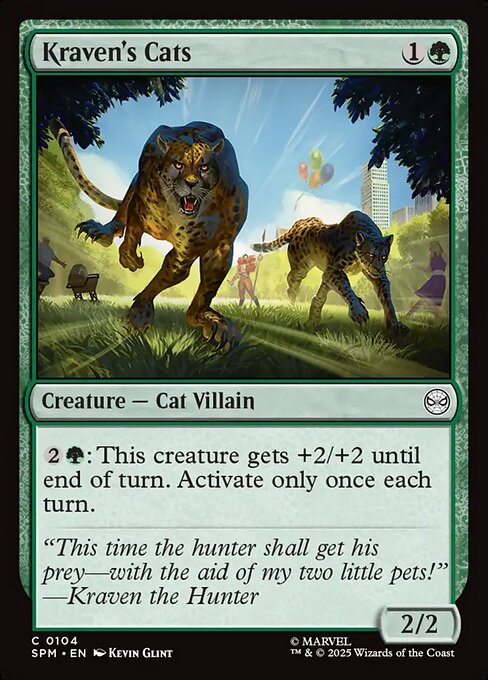 Kraven's Cats 104