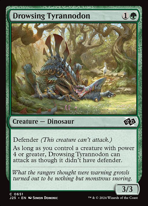 Drowsing Tyrannodon 651