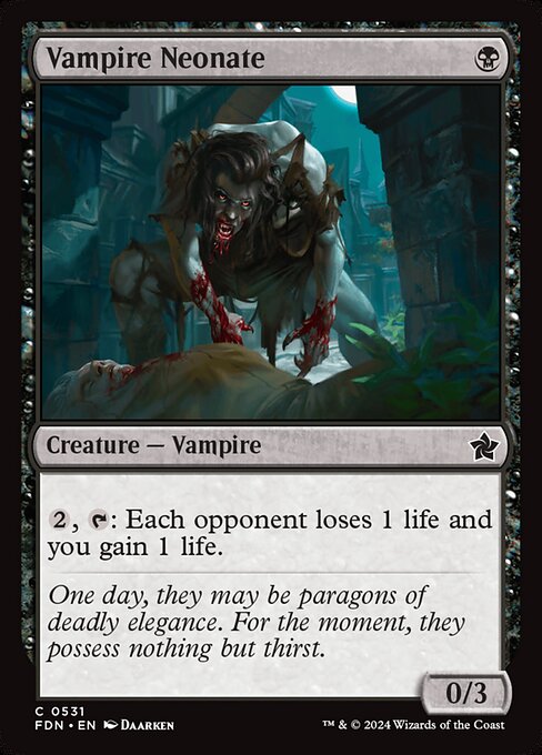 Vampire Neonate 531
