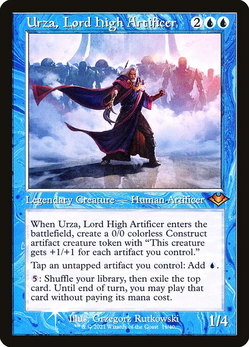 Urza, Lord High Artificer 11