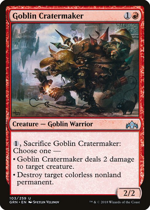 Goblin Cratermaker 103