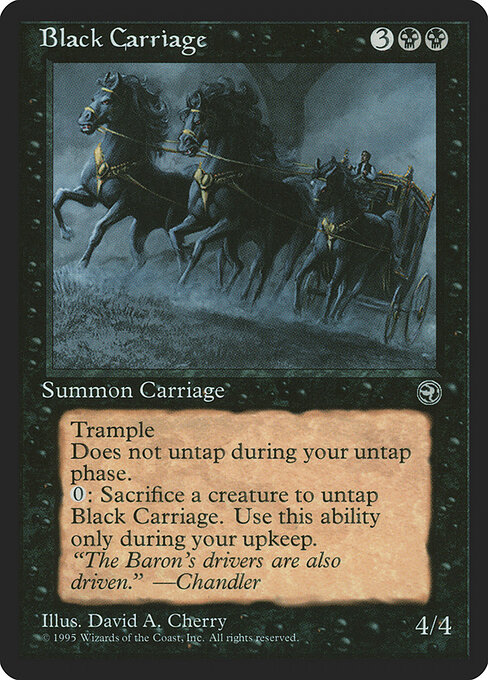 Black Carriage 42