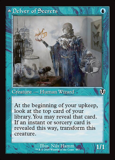 Delver of Secrets // Insectile Aberration 457