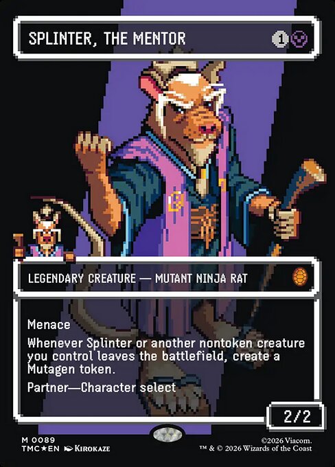 Splinter, the Mentor 89