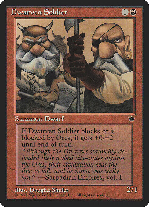 Dwarven Soldier 53c