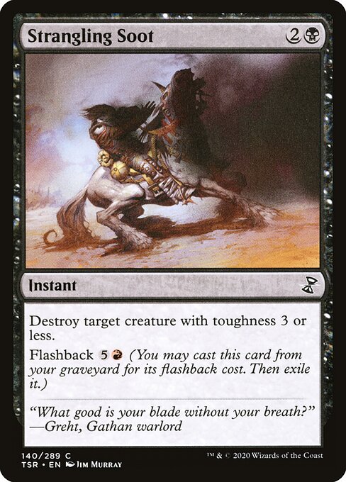 Strangling Soot 140