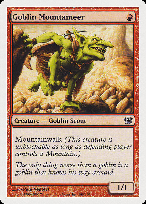 Goblin Mountaineer 193