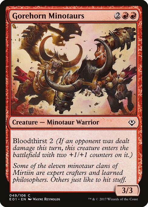 Gorehorn Minotaurs 49