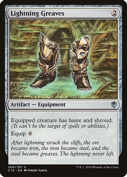 Lightning Greaves 260
