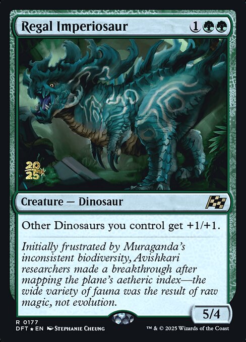 Regal Imperiosaur 177s