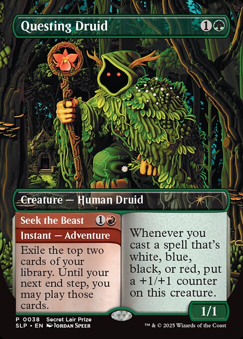 Questing Druid // Seek the Beast 38