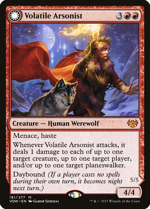 Volatile Arsonist // Dire-Strain Anarchist 181