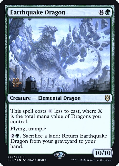 Earthquake Dragon 228s