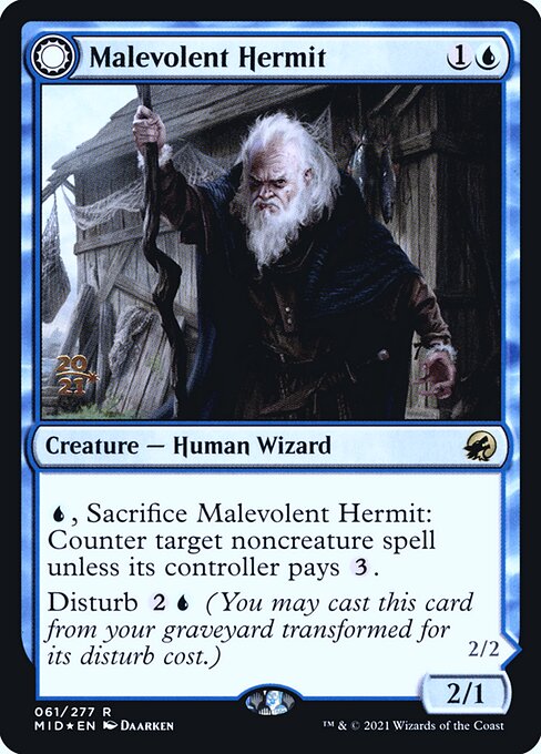 Malevolent Hermit // Benevolent Geist 61s